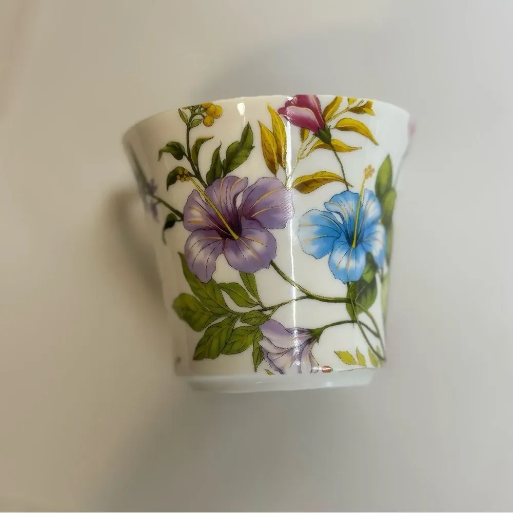 Nantucket Home Floral Teacup and Saucer Set